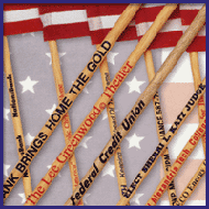Miniature United States Flags With printed  Handles