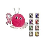 Red AIDS Awareness Pom Pom Creature