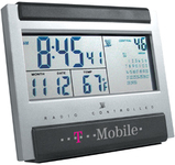 Radio Controlled Atomic Desk Calendar and Alarm Clock