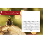 Ornament- Holiday Magnetic Calendar Perfcard