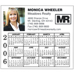 Calendar magnet - 4 color process