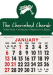 Circle Magnetic Calendar with Pad