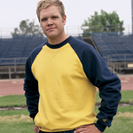 Champion Max Cotton Block Raglan Crew