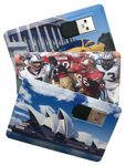 Quincy Credit Card full color / 4 color process USB Drive