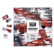 Flag 49 Motivation Words Message Magnet