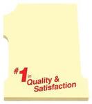 Number One - Die cut Post it Note Pads