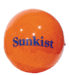 Inflatable Solid Color Orange Beachball