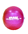 Inflatable Translucent Pink Beachball