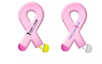 Pink Ribbon Shaped Highlighters