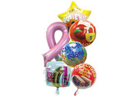 Custom Shaped and Flexographic Mylar Foil Balloons