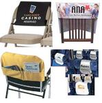 Custom Cut and Sewn Printed Chair / Seat / Headrest Covers