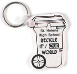 Custom Shaped Recycled Key chains