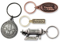 Metal Keychain in Custom Shape - Econo