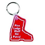 Ski Boot Shaped Keytag