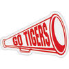 Megaphones / Sports Horns with your custom printed branding or personalized logo.