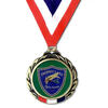 Achievement Medals with your custom printed branding or personalized logo.