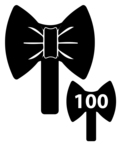 Bow Tie Shaped Plastic Auction Paddles / Numbered Fans