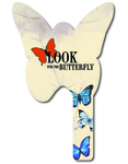 Butterfly Shaped Plastic Auction Paddles / Numbered Fans