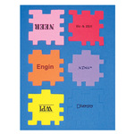 Foam Puzzle Cube with Mixed Colors - Snafooz® type puzzle