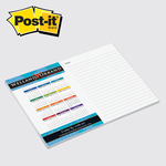 6 x 8 Full Color Post-it Note Pads