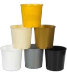Blank Plastic Offering Bucket / Popcorn Pail - 176 oz