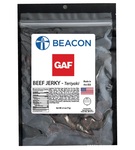 Beef Jerky Packs with Custom Printed Label
