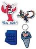 Custom Shaped Items with your custom printed branding or personalized logo.