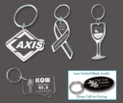 Custom Shaped Acrylic Key Tag