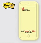 iPhone / Android / Smartphone Shaped Post-it Note Pads