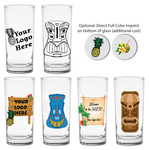 Tiki Themed 15oz Cooler Glass