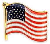 US Flag Lapel Pin