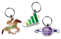 Custom Shaped Direct Print Acrylic Key Chains