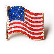 US Flag Pin