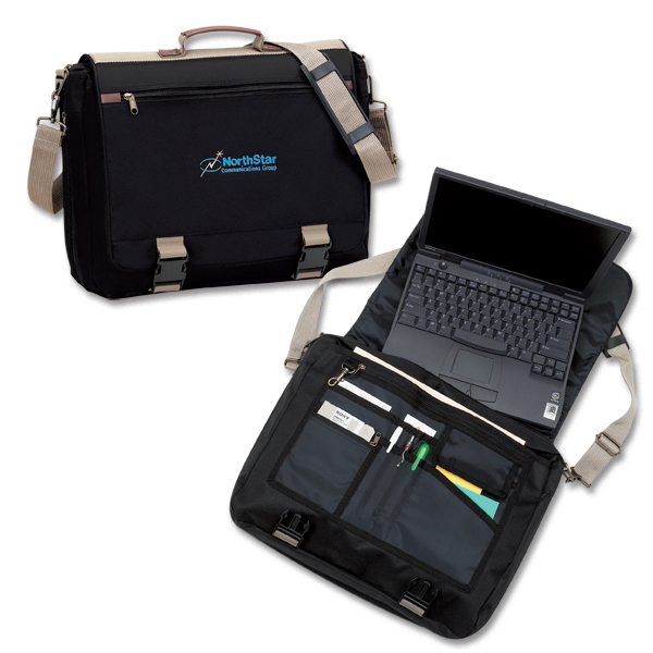 Item# SM7560 - The Marlin Briefcase/Computer Case... from ASI 42424 ZZ DROPPED -Bullet