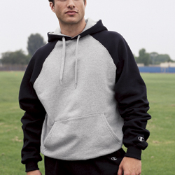 Champion Pull-Over Raglan Hood... from ASI 42090 ZZ OLD/Drop - Broder Bros., Co
