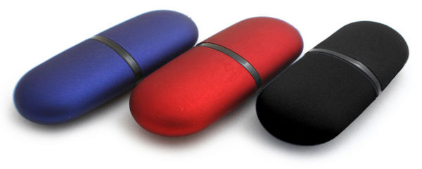 Boulder Smooth Ruberized Feel Memory Stick / USB Drive... from ASI 62124 iClick, Inc.