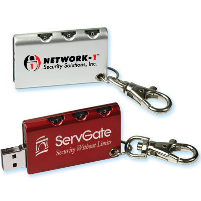 PadLock Locking / Combination USB Drive / Memory stick... from ASI 34256 ALL-IN-ONE