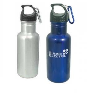 Stainless Steel Short & Slender Bottle... from ASI 31969 ZZ OLD/Drop - AdImages Drinkware & Arlington