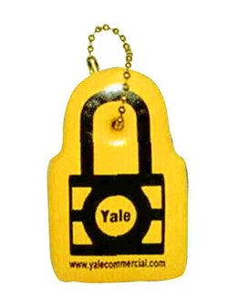 Lock / Padlock Shaped Floating Keychain... from ASI 79970 Pro-Sports Foam Products