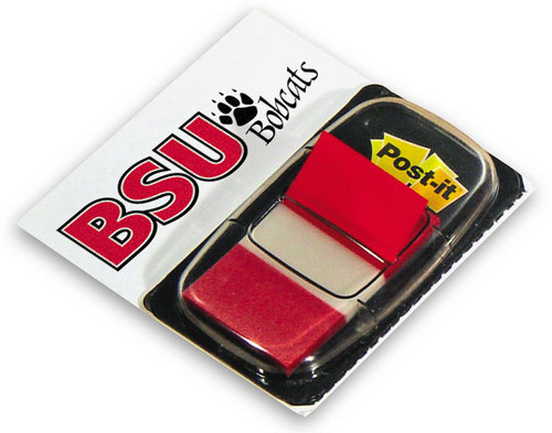 Post-it® Flag Designer Dispensers with Custom Printed Backcard TFDD1 ... from ASI 91240 3M/Promotional Markets Dept