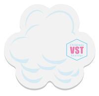 Cloud - Die Cut Post it Note Pads ... from ASI 91240 3M/Promotional Markets Dept