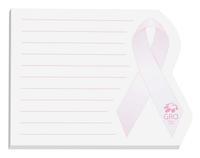 Ribbon - Die Cut Post it Note Pads ... from ASI 91240 3M/Promotional Markets Dept