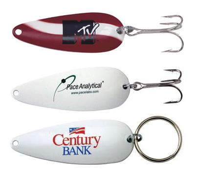 Flash Spoon with Hook or Keychain- Red and White or Solid... from ASI 38120 Ball Pro / Diversified Quality Kitchenware