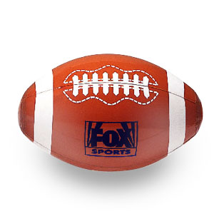 Inflatable Football Shaped Beachball... from ASI 94290 ZZ OLD/Drop - Waehner Importing Co Inc