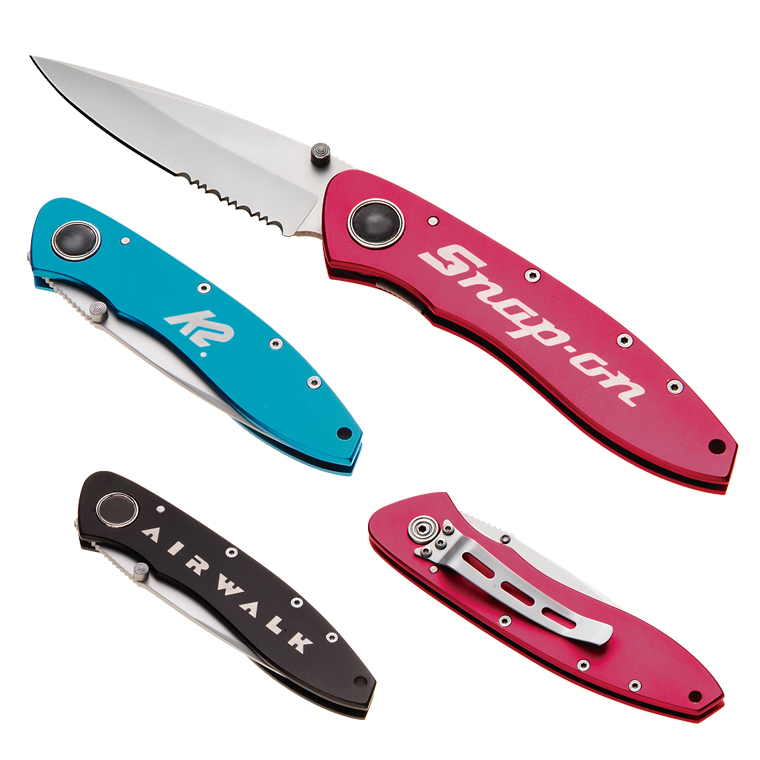 Aluminum Folding Knife... from ASI 89320 Starline USA Inc