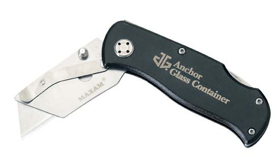 Maxam Razor Utility Blade Folding Knife ... from ASI 81133 ZZ DROPPED - Redline