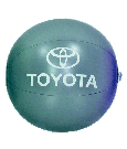 Inflatable Translucent Grey Beachball... from ASI 39209 Beachline Corporation