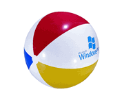 Inflatable Multi-Color Beachball... from ASI 39209 Beachline Corporation