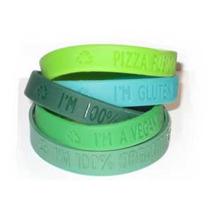 Stock Organic / Vegan / Gluten-Free Wristbands... from ASI 71870 ZZ OLD - Mocap LLC / Anchor Line