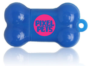 Dog Bone Shaped USB Flash Drive ... from ASI 62124 iClick, Inc.
